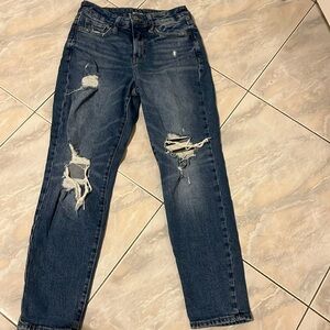 old navy high rise og straight size 2